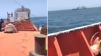 24 indian seafarers aboard a vessel reportedly attacked off the coast of oman image credit x.jpg