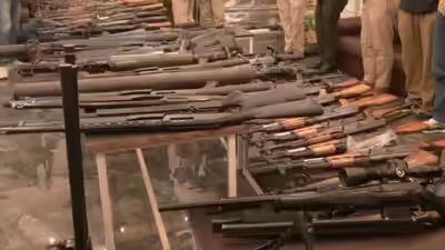 32 weapons missing from haryana police armoury file photo ani.jpg