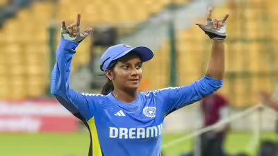 Bengaluru indian cricketer jemimah rodrigues during a training session ahead of.jpg