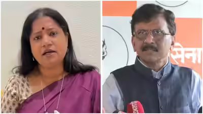 File photo shiv sena mp jyoti waghmare and sanjay raut.jpg