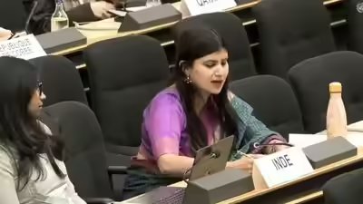 First secretary at the permanent mission of india to the un anupama singh photo un.jpg