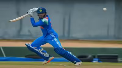 Ind a vs afg a odi match.jpg