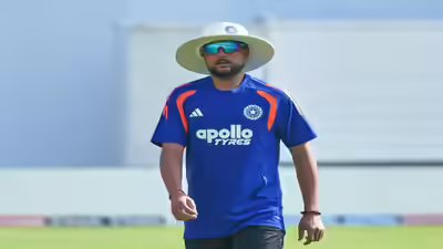 India wins the toss and chooses to bat against afghanistan in a one off cricket test.jpg