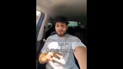 Indian man in the uk finds out his car did not have an ac.jpg