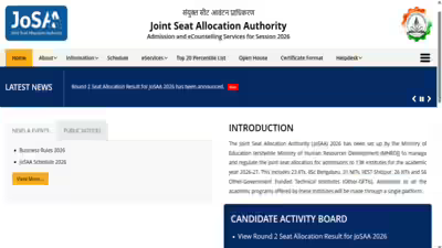 Josaa round 2 seat allotment result 2026.jpg