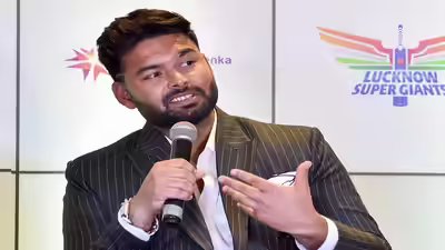 Kolkata cricketer rishabh pant at an event where he has been named as the capta.jpg