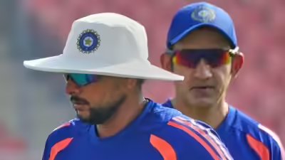 Kuldeep yadav and gautam gambhir.jpg