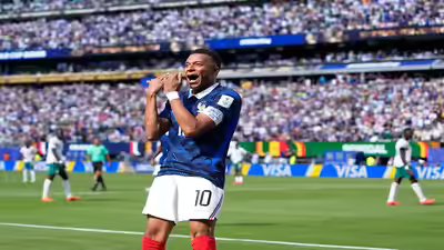 Kylian mbapp sparks france with two goals in 3 1 win over senegal at the world cup.jpg