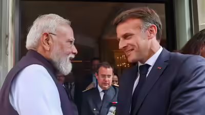 Modi macron meeting.jpg
