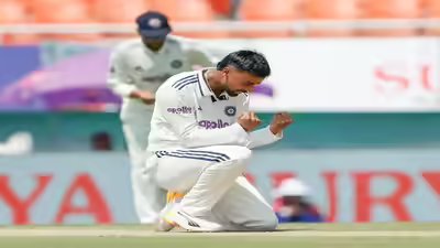Quotmy father39s dreamquot manav suthar on emotional india test debut.jpg