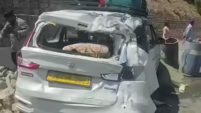 Ramban jammu and kashmir jun 09 ani a view of the damaged car after it was.jpg