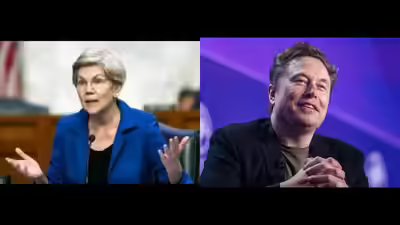 Senator elizabeth warren was trolled for demanding wealth tax on elon musk.jpg
