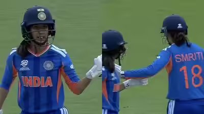 Smriti mandhana jemimah rodrigues involved in heated staredown screengrabs.jpg