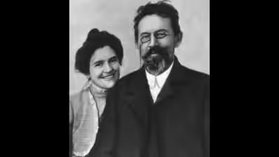 Anton chekhov married olga knipper three years before his death.jpg