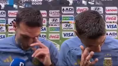 Argentina coach lionel scaloni emotional screengrabs.jpg