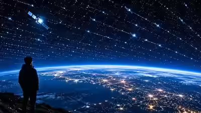 Astronomers warn millions of satellites could permanently brighten earth39s night sky.jpg