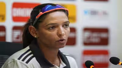 Chennai india women39s captain harmanpreet kaur addresses a press conference ahe.jpg