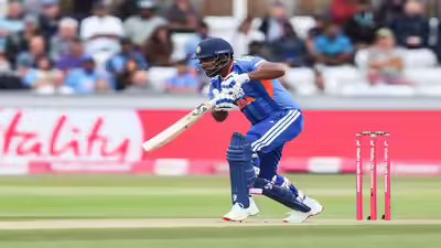 Chester le street england jul 01 ani india39s sanju samson plays a shot dur.jpg