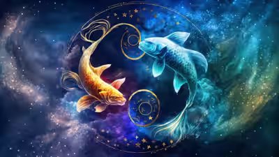Fish zodiac sign space background generative ai 1.jpg
