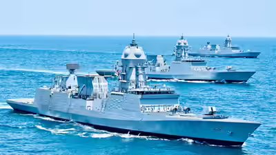 Ins nilgiri ins udaygiri and ins himgiri in formation photo credit x in hqenc.jpg