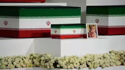 Iran begins dayslong funeral for the late supreme leader ayatollah ali khamenei killed in war.jpg