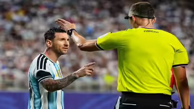 Messi and argentina take a 1 0 lead over switzerland into halftime of world cup quarterfinal.jpg