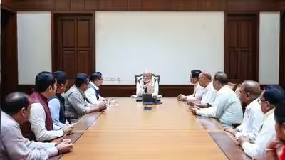 Pm modi meets assam mps discusses flood situation.jpg