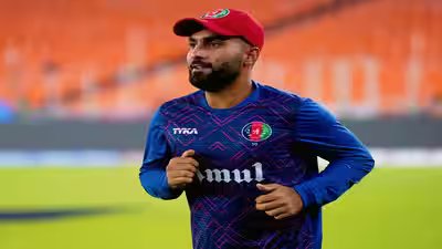 Quotwe were 30 runs shortquot hashmatullah shahidi reflects on afghanistan39s loss to india.jpg