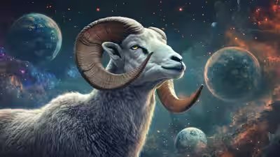 Ram with large horns near planets 1.jpg