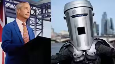 Reform uk leader nigel farage and count binface.jpg