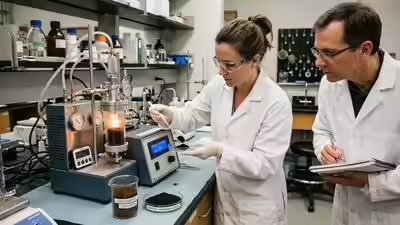 Scientists turned used coffee grounds into a high energy charcoal like fuel in just 90 seconds.jpg