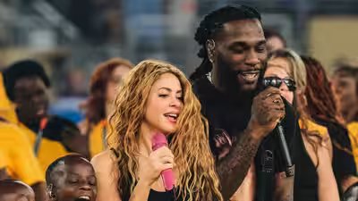 Shakira and burna boy rehearse for fifa world cup 2026 halftime show.jpg