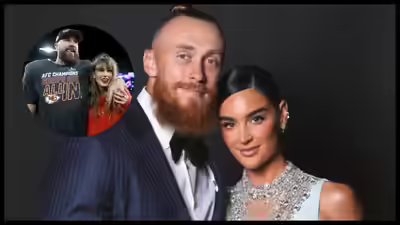 Travis kelce taylor swift george and claire kittle.jpg