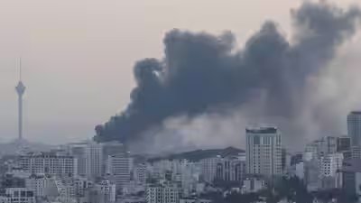Us strikes hit town in southwest iran causing power outages.jpg