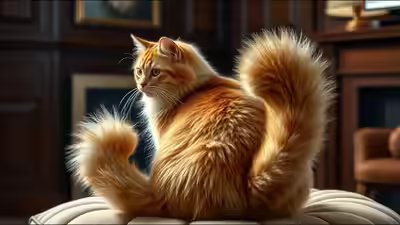 Vietnamese proverb of the day the cat praises its tail to be long.jpg