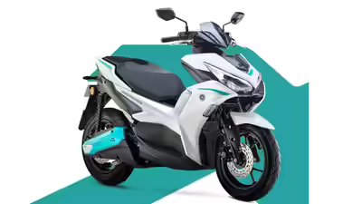 Yamaha aerox e electric scooter launched at 281 lakh range battery amp more.jpg