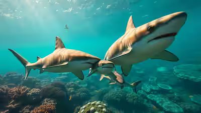Bull sharks gentle family moment.jpg