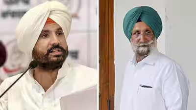 Congress punjab unit chief amrinder raja singh warring and sukhjinder randhawa.jpg