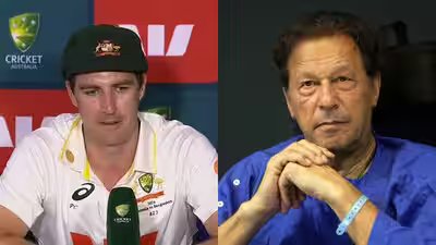 Pat cummins and imran khan.jpg