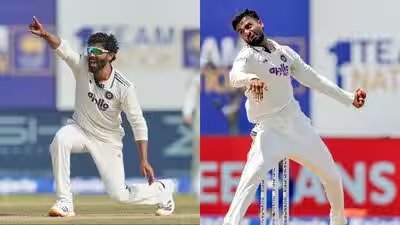 Ravindra jadeja and manav suthar photos by ap and ani.jpg