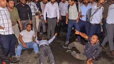 Selected jssc cgl candidates protest cancellation.jpg