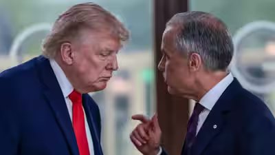 Us president donald trump with canadian prime minister mark carney.jpg