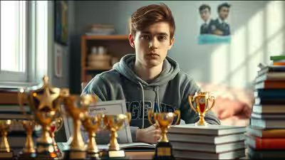 What is the scholarship that awards students for playing games.jpg