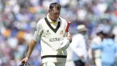 Australias marnus labuschagne walks off the pitch after being bowled out by ind.jpg