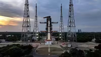 Isro integrates gslv f17 rocket at sriharikota for eos 05 satellite launch.jpg