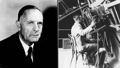Quote of the day by edwin hubble equipped with his five senses man explores the universe around.jpg